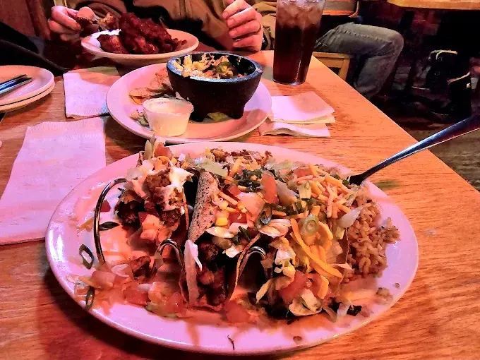 Chimichangas and enchiladas at Carlos and Murphys Mexican restaurant Winnipeg